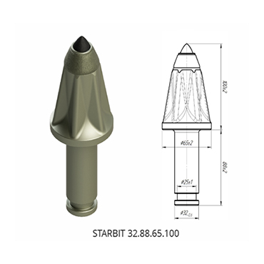 掘進(jìn)機截齒STARBIT 32.88.65.100